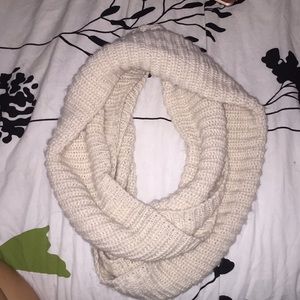 Infinity wool scarf